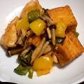 未来への扉's cooksnap of when they made ＊厚揚げ&鶏むね肉の甘酢炒め＊.