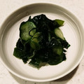みぁんこ's cooksnap of when they made 我が家の定番♡きゅうりとワカメの酢の物.