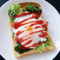 ＊なぁ＊'s cooksnap of when they made レンジで簡単！目玉焼きトースト.