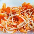 クック926UMU☆'s cooksnap of when they made 簡単、節約、ヘルシーなもやしの胡麻酢あえ.