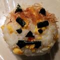 けこっと's cooksnap of when they made 節分鬼ギリ♪おにぎり覚書キャラ弁.