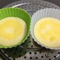 るなぷり's cooksnap of when they made 離乳食*中期～『かぼちゃの茶碗蒸し』.