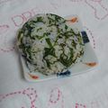 イチゴ、イチゴ。's cooksnap of when they made ゆかりと大葉としらすのおにぎり.