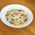 ｊｏｃｏｍｏｍｏｌａ's cooksnap of when they made 絶品！しめじと塩豚のやみつき醤油パスタ☆.