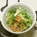 おはなすき's cooksnap of when they made 納豆とかいわれのピリ辛サラダ♡.