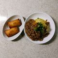 linhua's cooksnap of when they made 脱マンネリ！ピリ辛 麻婆あんかけ炒飯.
