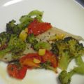 あuい's cooksnap of when they made お魚のレンジ蒸しアクアパッツァ風.