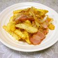 ＠迷子＠'s cooksnap of when they made 冷凍ポテトでジャーマンポテト.
