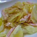 ワイアイ's cooksnap of when they made マヨ☆ハム☆たくあん.