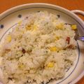ハーブ６９'s cooksnap of when they made コーンとウインナーの簡単炊飯器ピラフ♪.