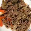 angelatte's cooksnap of when they made 丼にお弁当に♪牛肉と玉葱としめじの甘辛煮.