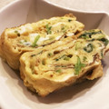 ぎんはる's cooksnap of when they made 三つ葉残ったら…あまいたまご焼き.