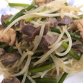 にゃんこりんご's cooksnap of when they made 砂肝とにんにくの芽のオイスター炒め☆.