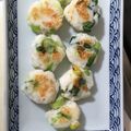 いずみはる's cooksnap of when they made はんぺんでふわふわのねぎ焼き☆ピリ辛だれ.