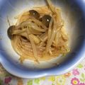 もももつ's cooksnap of when they made シャキプル！もやしとしめじのナムル.