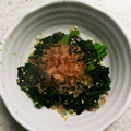 Vamuse's cooksnap of when they made 簡単♡春菊と海苔のさっと炒め♡やみつき.