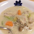 akiko11758's cooksnap of when they made 鶏肉と白菜のクリーム煮.