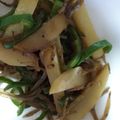 クックOYTSP1☆'s cooksnap of when they made 簡単❗️新ジャガ ピーマンのジャコ炒め.
