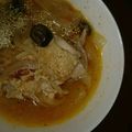 クックLJ2W4Q☆'s cooksnap of when they made チキンとオリーブのサフラン煮.