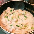 リホシ's cooksnap of when they made 鶏肉と白菜のクリーム煮.
