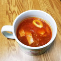 らびのゆうママ's cooksnap of when they made 冷凍トマトの丸ごとスープ♬(*^o^*).