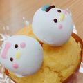 6marurun3's cooksnap of when they made 簡単ツムツムドナルド&デイジーマシュマロ.