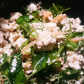 e_cook's cooksnap of when they made 簡単！豆苗とツナとお豆腐の無限和え物.