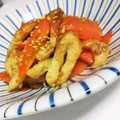 メイ1014's cooksnap of when they made お弁当に♪ちくわと人参のきんぴら☆.