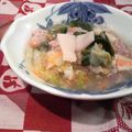 よん妻's cooksnap of when they made ビニールからムニョ～ッ【肉だんごスープ】.