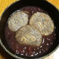 女帝蜂蜜✨料理研究所's cooksnap of when they made 焼き蕎麦がきぜんざい.