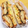 くまちーこ's cooksnap of when they made 簡単朝食♡コロッケサンドイッチ.