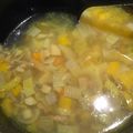 やんしゅ's cooksnap of when they made 押し麦のカレースープ✿たっぷり生姜風味.