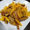 ゆなほむcrea's cooksnap of when they made さつまいもとパプリカのきんぴら.