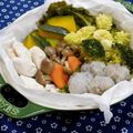 ｍａｒｉ♪'s cooksnap of when they made 木綿豆腐と蓮根団子のお吸い物.