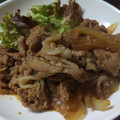 ネコペンギン's cooksnap of when they made コマ切れで！ 生姜焼き.