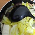 はるくんラブ's cooksnap of when they made キャベツと豚バラのもつ鍋風.