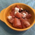 アンドーナツ☆'s cooksnap of when they made トマトとクリームチーズの塩昆布和え.