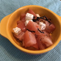 アンドーナツ☆'s cooksnap of when they made トマトとクリームチーズの塩昆布和え.