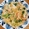 まゆこ♡'s cooksnap of when they made 簡単ランチ　えのき ちくわ 卵とじ丼.