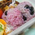 サオリ's cooksnap of when they made 子供が大好きな★黒豆ご飯　うめ風味.