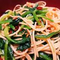 みかんみかんだいすき's cooksnap of when they made 桜海老とホウレン草のパスタ✿.