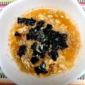 オイゼビウス's cooksnap of when they made キムチの玉子とじスープ(*^_^*).