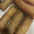 Ritsuko000's cooksnap of when they made 簡単春巻き♪野菜炒めリメイクで！.