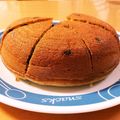 まいねこさん's cooksnap of when they made 炊飯器☆HM抹茶ケーキin甘納豆♪.