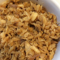 sacoharu's cooksnap of when they made 鯛の塩焼きの残りで鯛そぼろ.