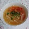 イチゴ、イチゴ。's cooksnap of when they made トマトスープ・保育園給食.