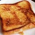 ひなたこやき's cooksnap of when they made グリルドチーズ.