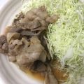 ゆうこりんp's cooksnap of when they made 豚肉☆生姜焼き.