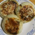 クック1BV0LT☆'s cooksnap of when they made 信州の味♪野沢菜おやき.