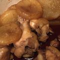 witchaura's cooksnap of when they made 大根と手羽元の煮物。.